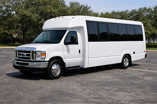 18-passenger minibus available for charter in New Haven, CT